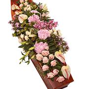 Pastel Casket Spray