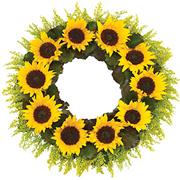 Sunflower Wreath
