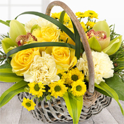 Trendy Sunshine Basket